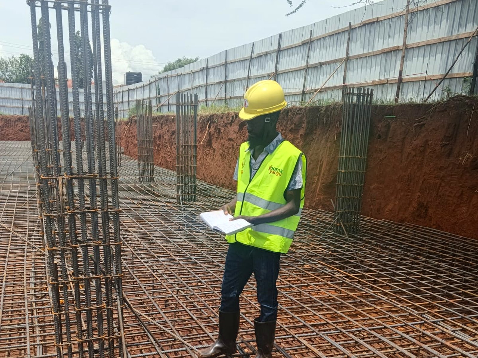 BuildGuard field inspection in Kenya